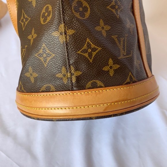 ❤️❤️SOLD❤️❤️Louis vuitton mono bucket bag GM - Picture 9 of 16